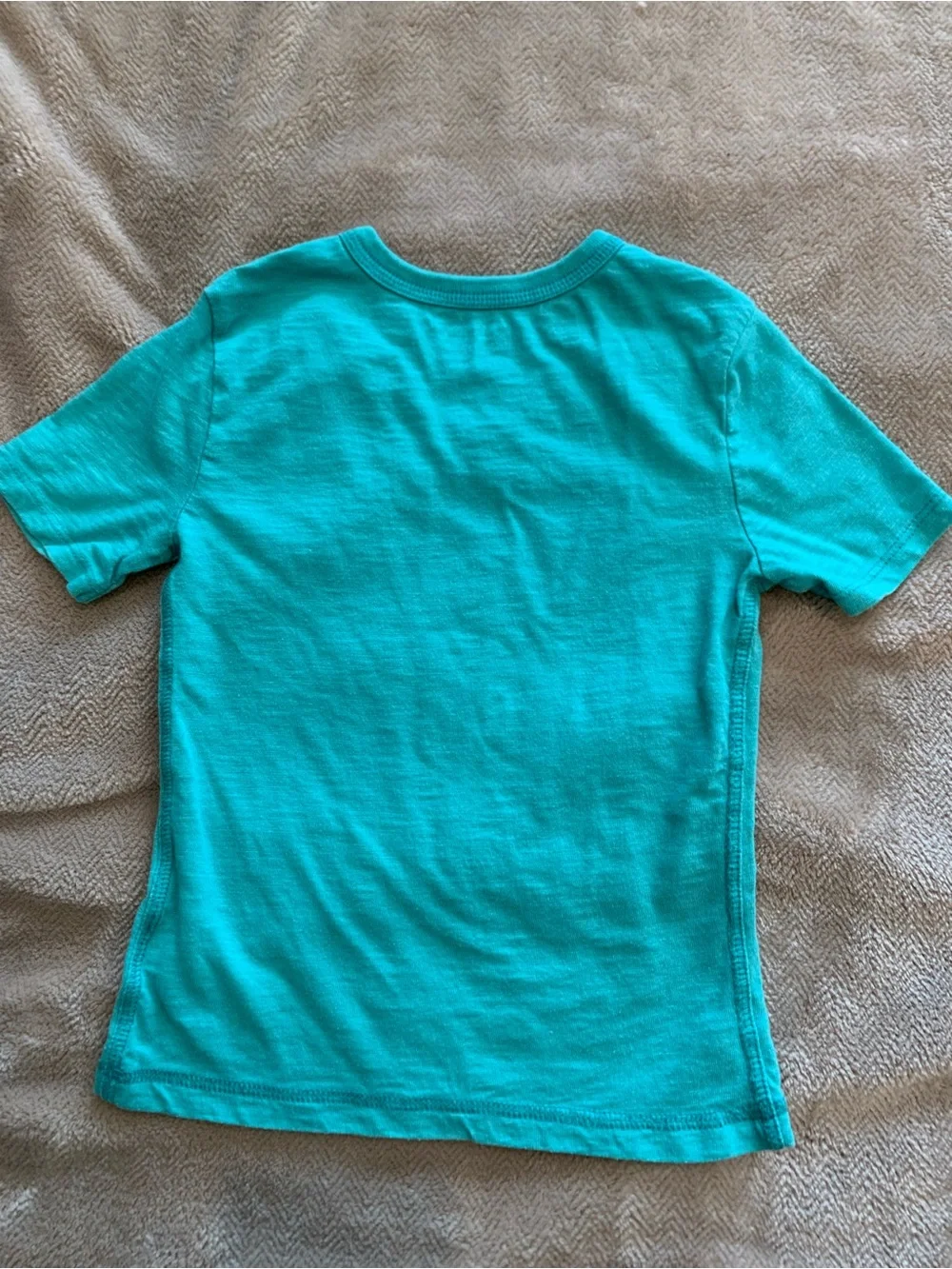 Old Navy 4T Aqua Button Pocket Tee